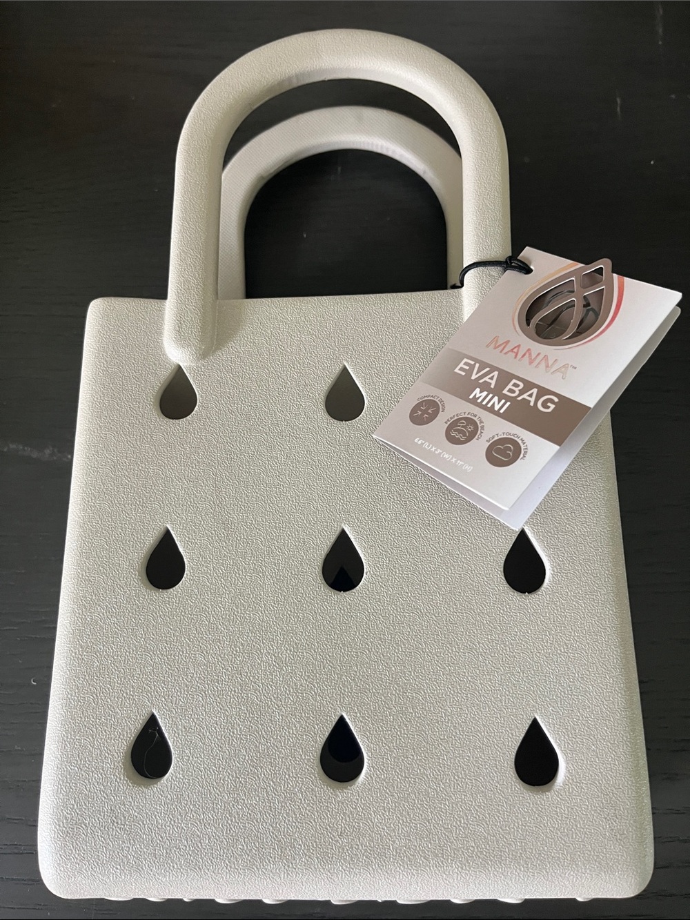Manna Eva Bag Mini in Light Gray